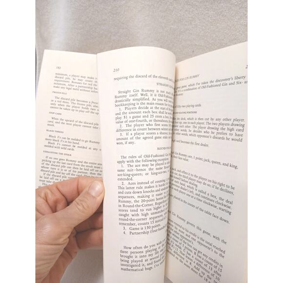 1974 John Scarne On Cards Hardcover Dust Jacket Cheating Gambling Technical How - Picture 9 of 16